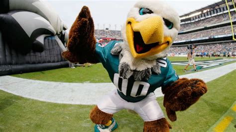 Bouncy nfl mascots